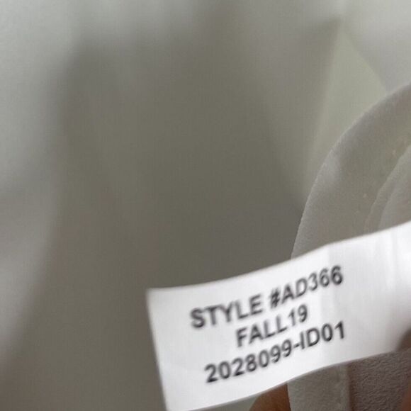 J CREW Womens Ivory Sleeveless Top NEW Ladder Trim Lightweight AD366 $49 Sz 00 - Picture 8 of 8